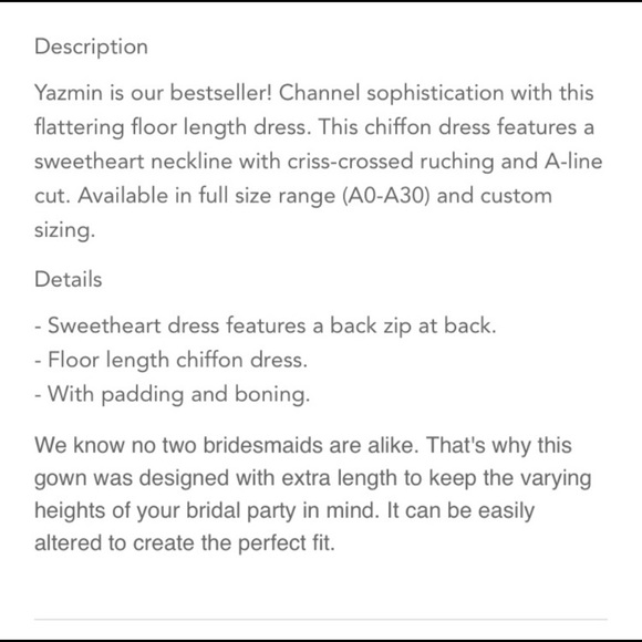 COPY - Yazmin Dusty Rose Dress from Azazie - Picture 7 of 7